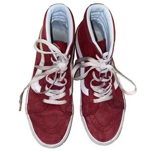 Vans SK8-Hi Reissue Sneakers Men's 5.5 Ladies 7 Vintage Wine‎ High Top